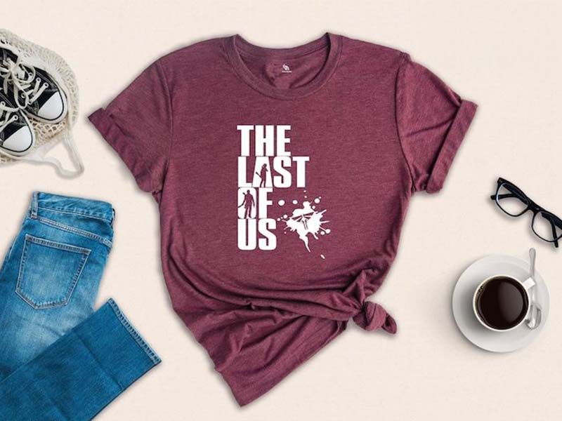 The Last of Us Art Vintage T-shirt