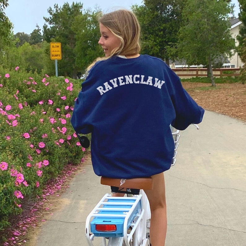 Wizard House Ravenclawe Print Sweatshirt