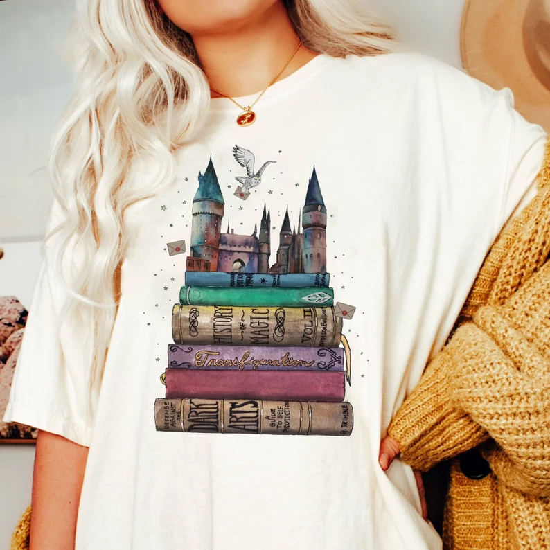 Wizard Castle Book T-shirt
