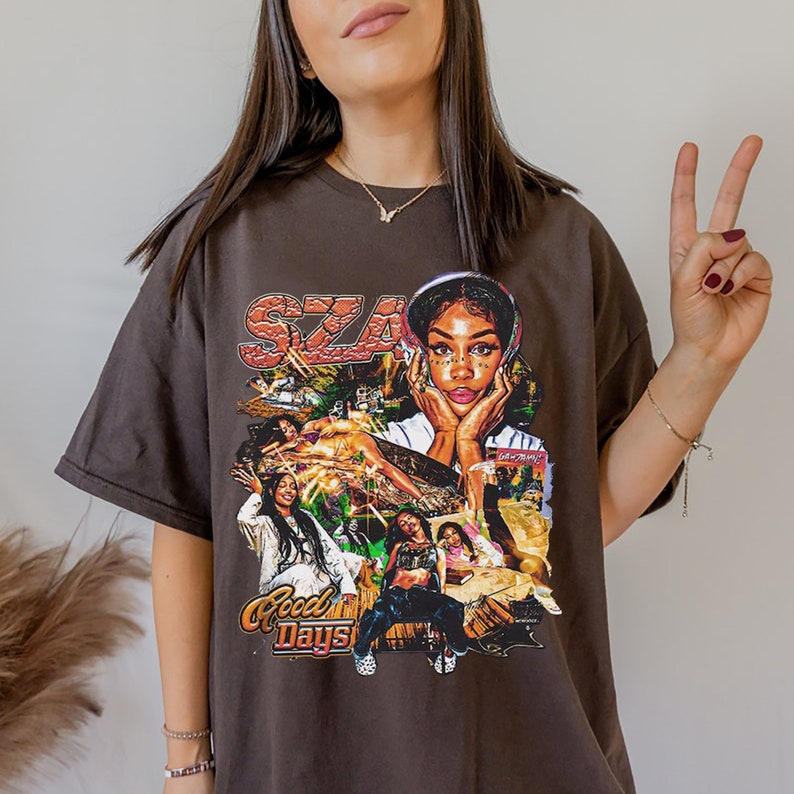 SZA Printed Graphic T-shirt