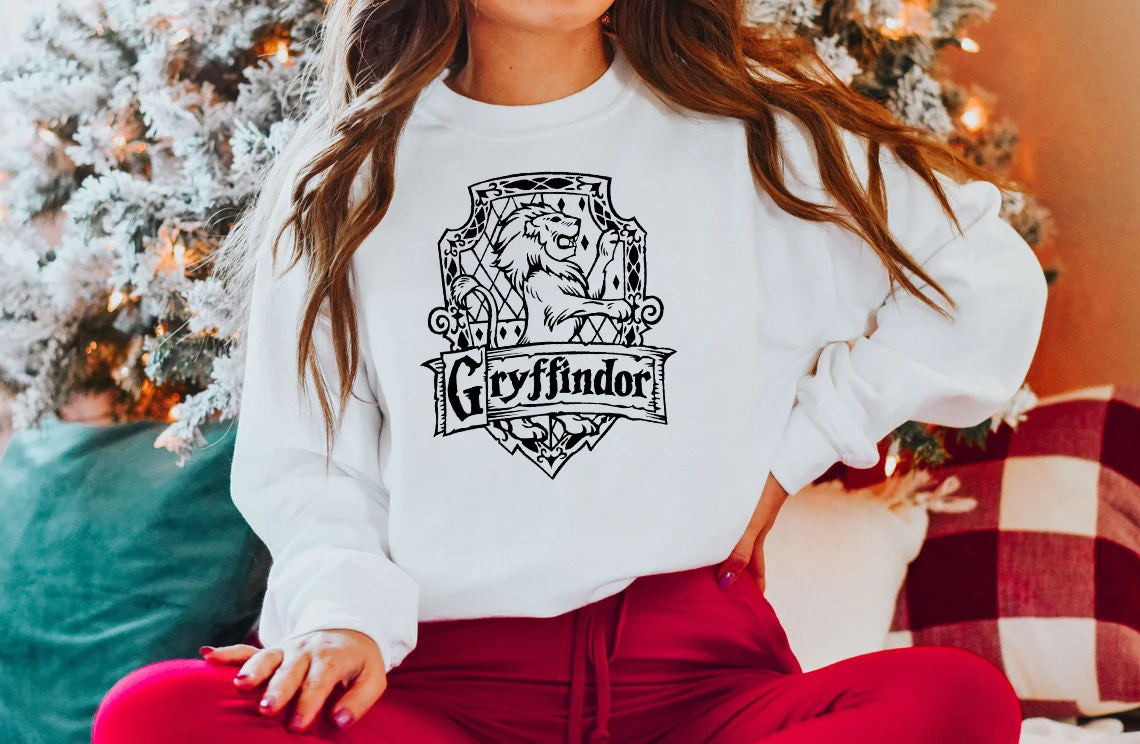 Hogwarts School WHITE Sweatshirt