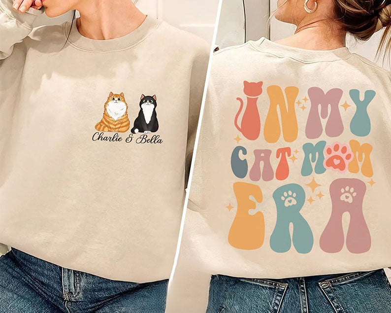 In My Cat Mom Era Sweatshirt