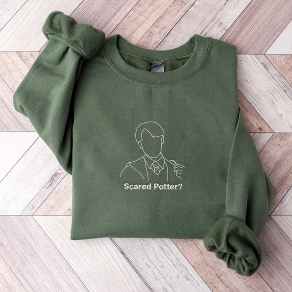 Embroidered Draco Malfoy Sweatshirt