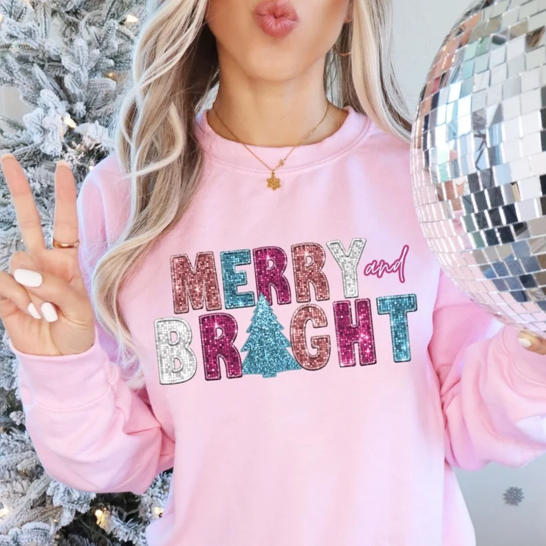 Merry and Bright Sweatshirt
