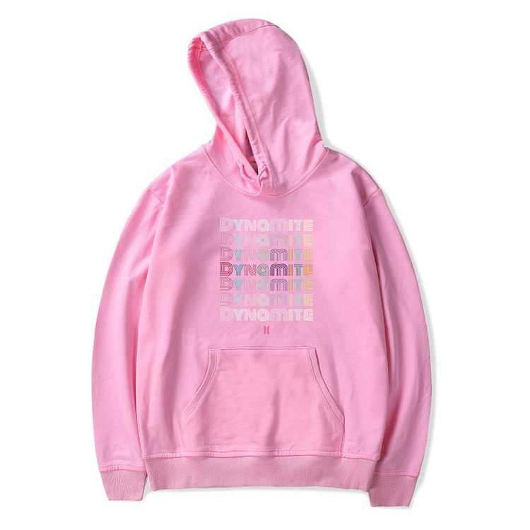 BTS Dynamite Logo Hoodie