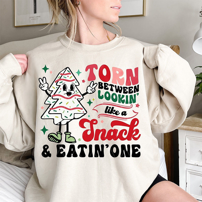 Torn Between Lookin' Like a Snack and Eatin' One Sweatshirt