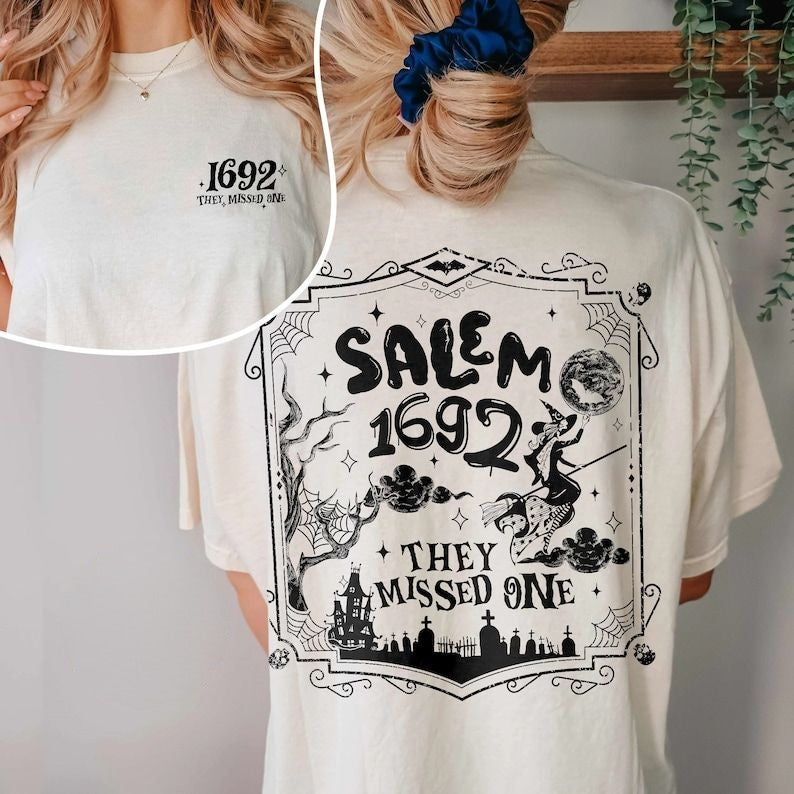 Salem 1692 They Missed One T-shirt