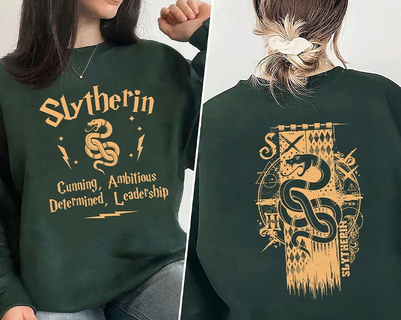 Slytherin Hogwarts Magic World Sweatshirt