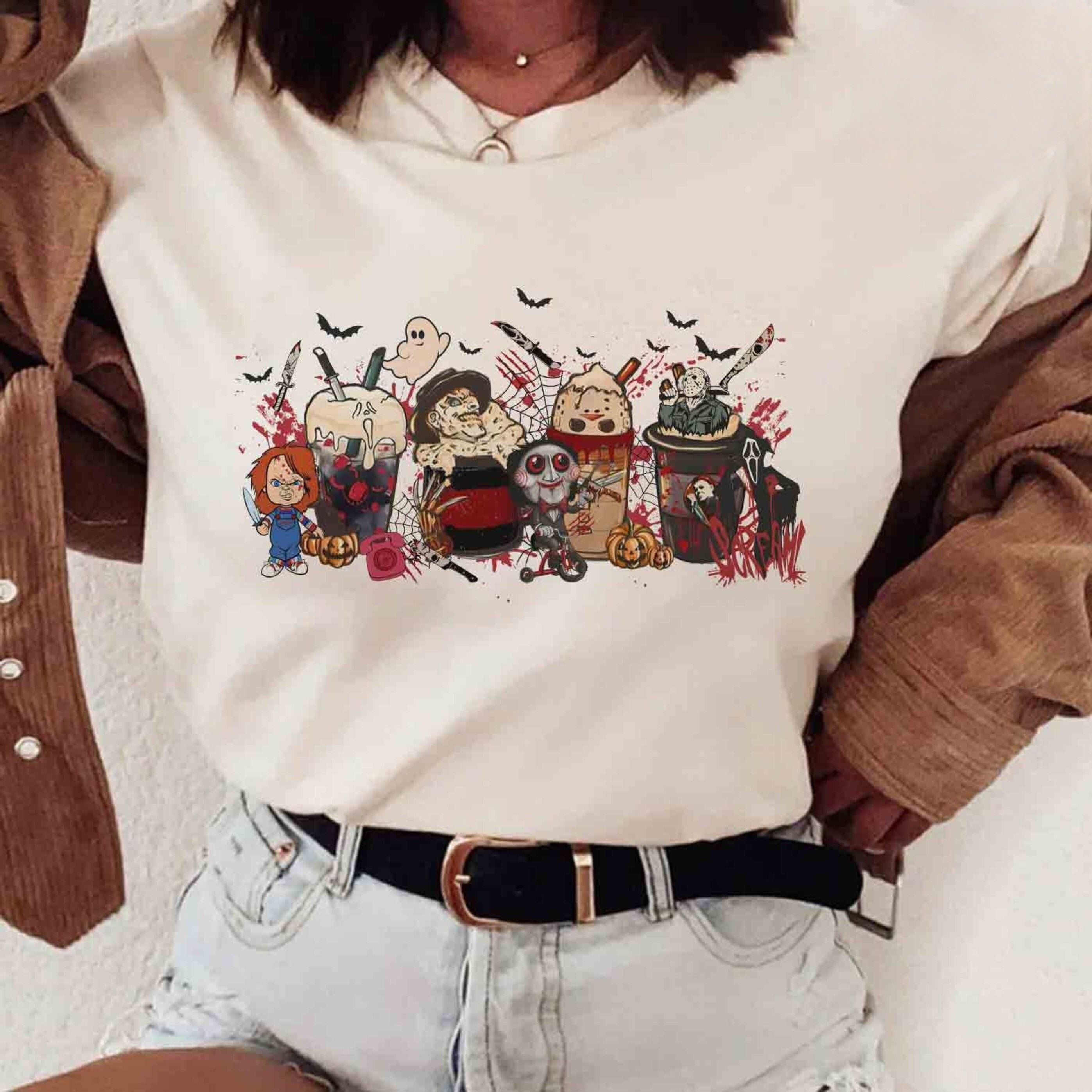 Halloween Horror Character T-shirt