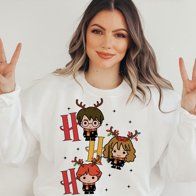 Ho Ho Ho Christmas Magic Wizard Sweatshirt
