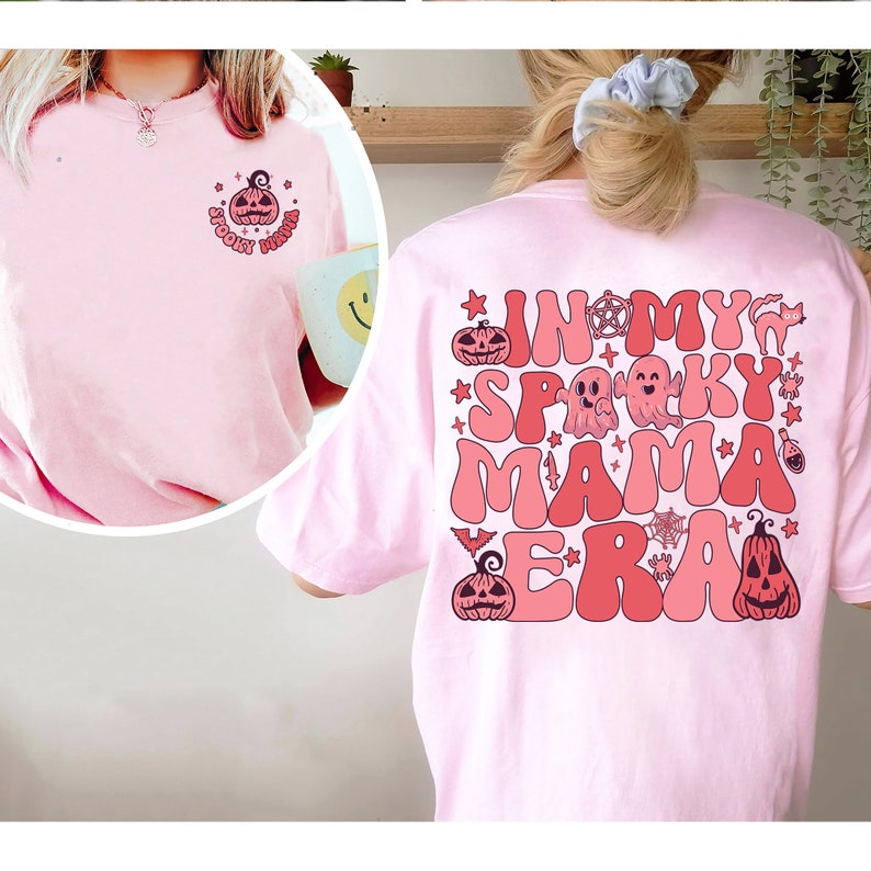 Spooky Mama Halloween T-shirt
