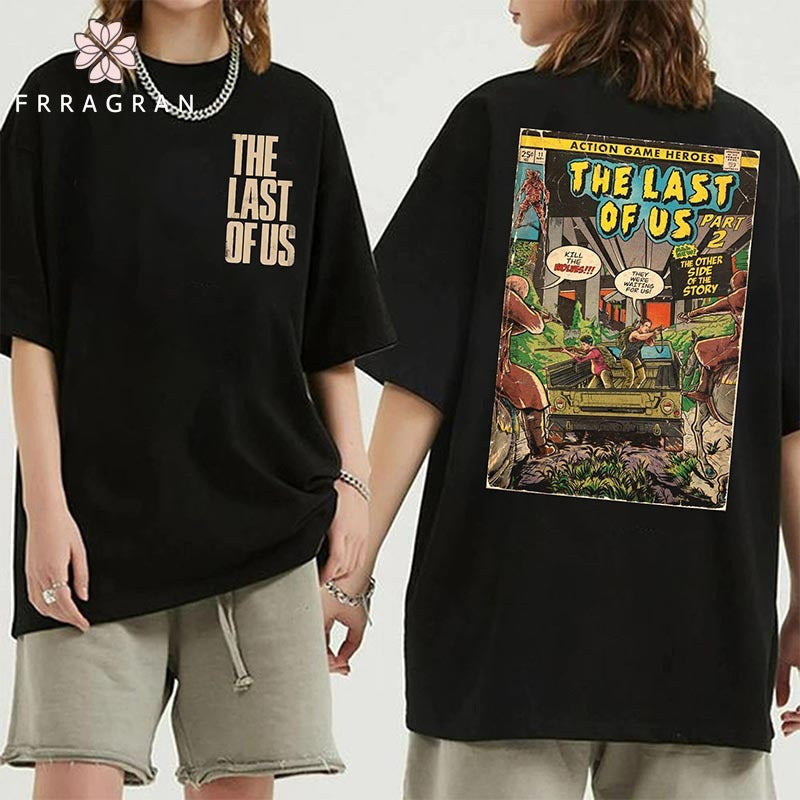 Last Of Us Casual Crewneck T-shirt