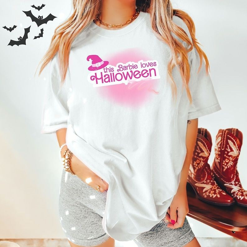 This Barbie Loves Halloween T-shirt
