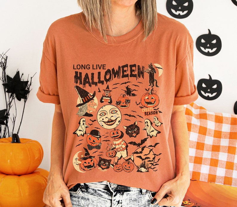 Long Live Halloween Pumpkin T-shirt