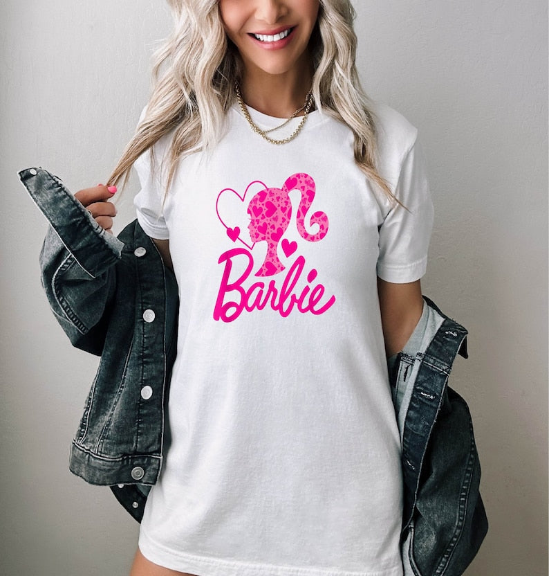 Barbie Heart Cute T-shirt