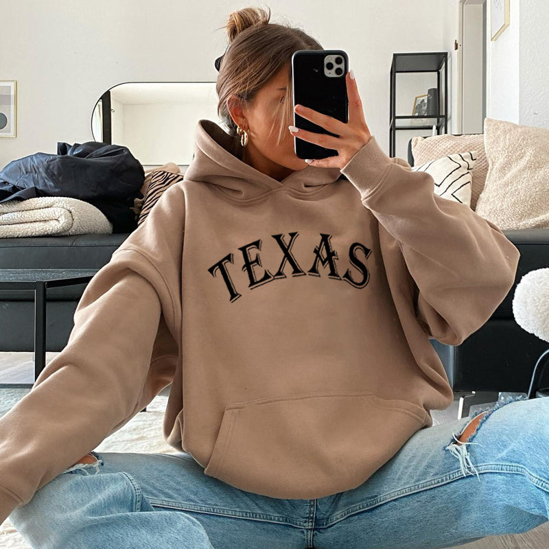 TEXAS Women Vintage Hoodie