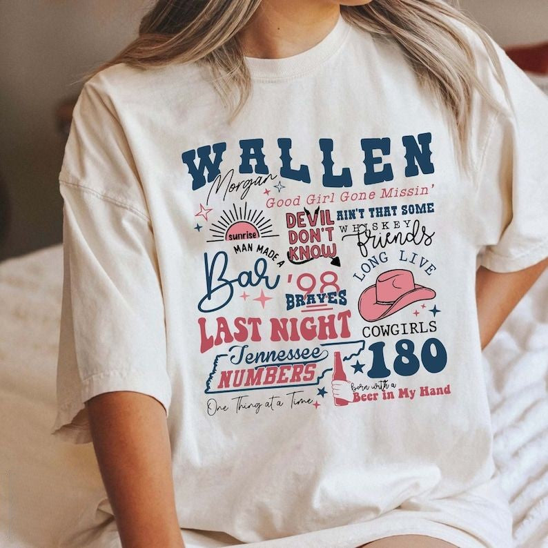 Morgan Wallen Country Concert T-shirt