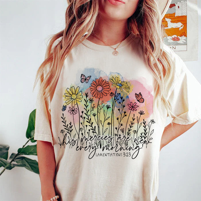 His Mercies Are New Every Morning T-shirt