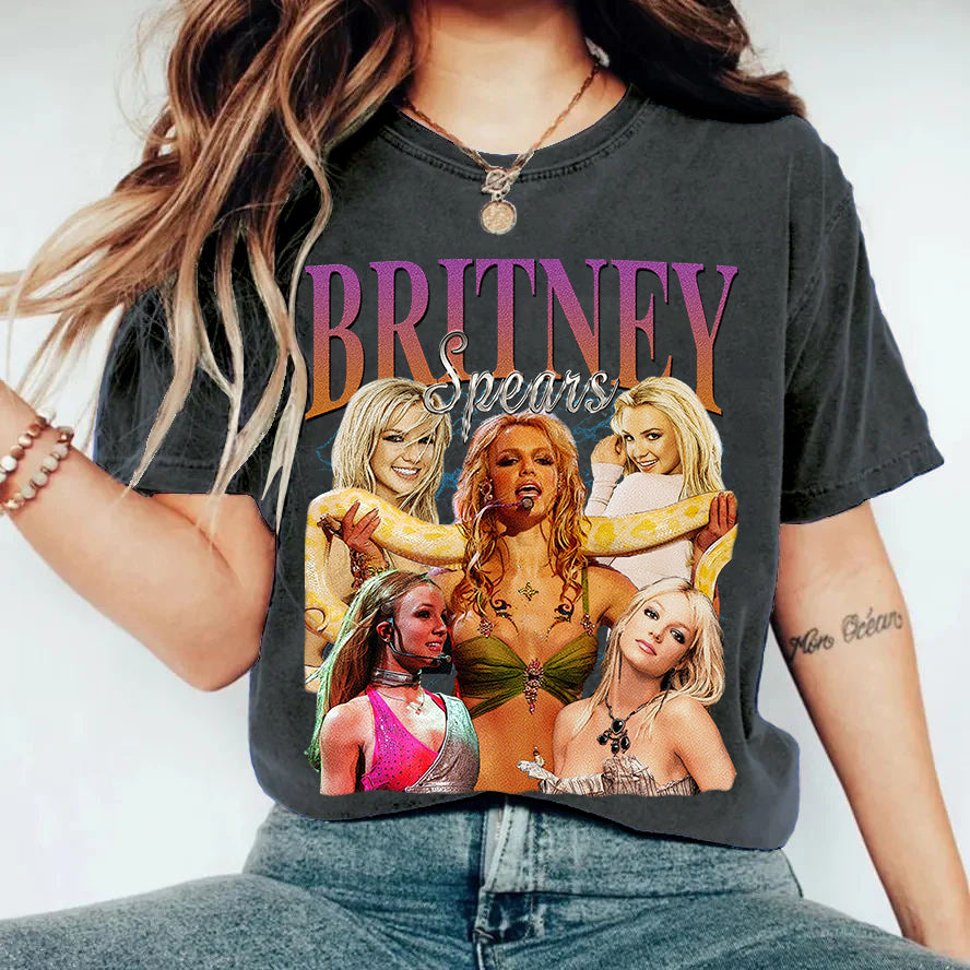 Britney Spears Vintage Washed T-Shirt