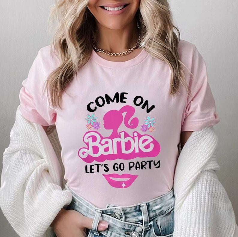 Barbie Let's Go Party T-shirt