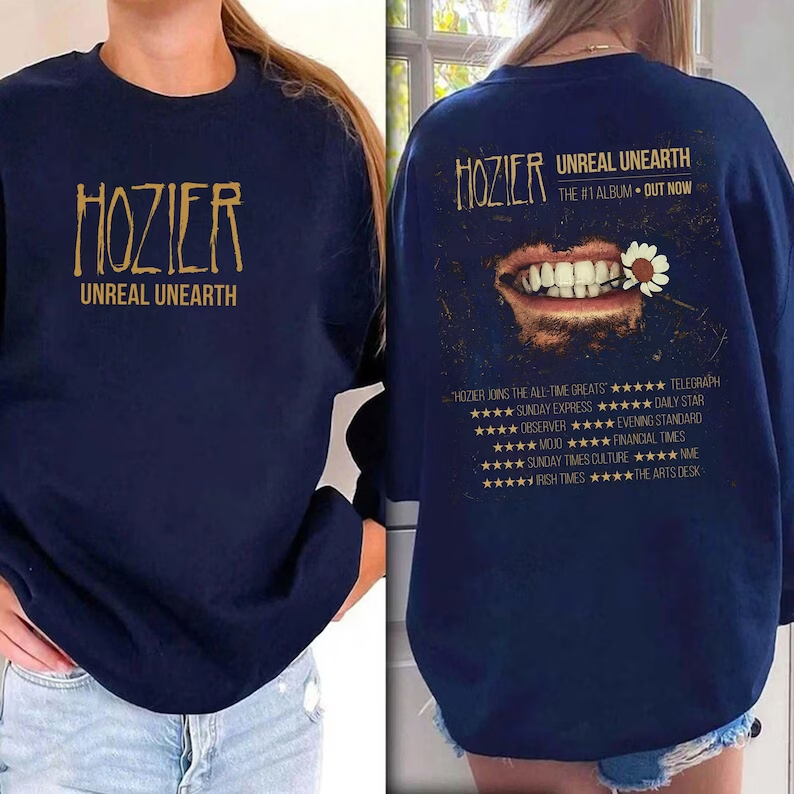 Hozier Unreal Unearth full dates 2023 Tour Sweatshirt