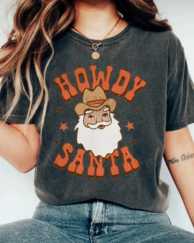 Cowboy Santa T-Shirt
