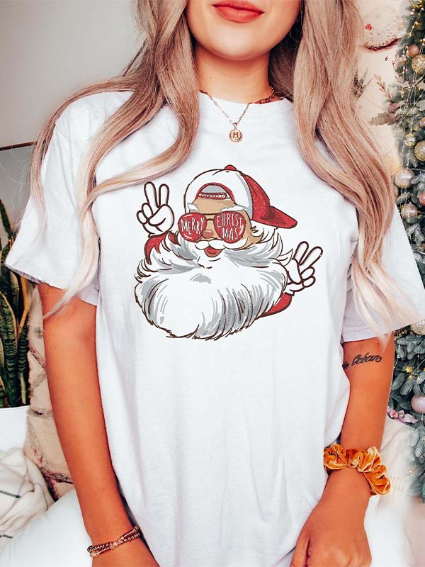 Santa Claus Funny Christmas T-shirt