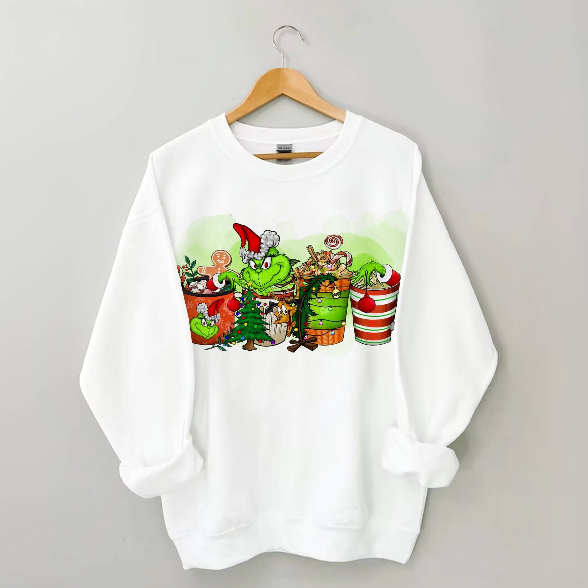 Christmas Coffee Drink Christmas Sweatshirt