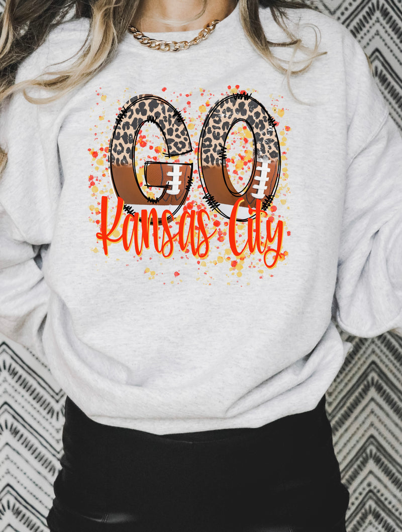 Game Day Leopard Print Sweatshirt