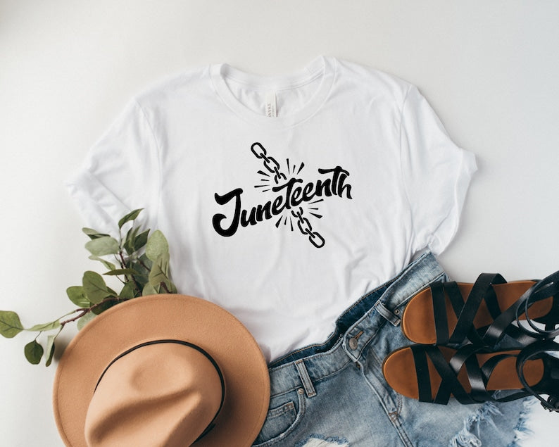 Juneteenth Break The Chain T-shirt