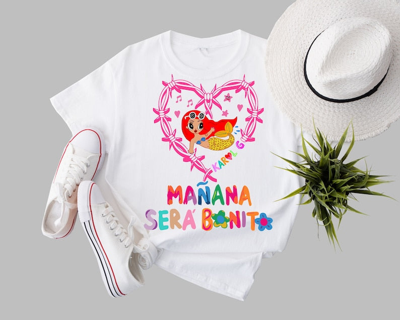 Manana Sera Bonito Heart Cute T-shirt