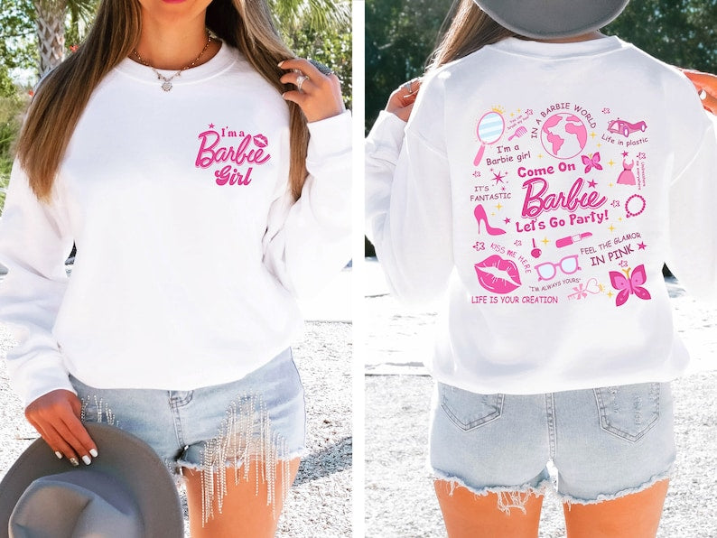 Retro Doll Baby Sweatshirt