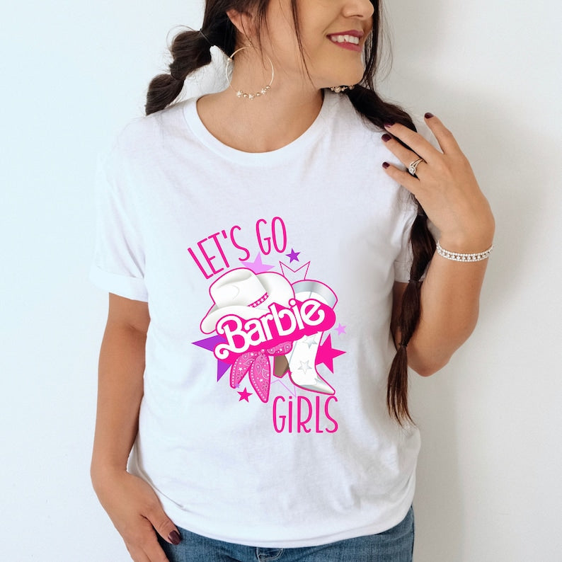 Let's Go Girls Barbie T-shirt