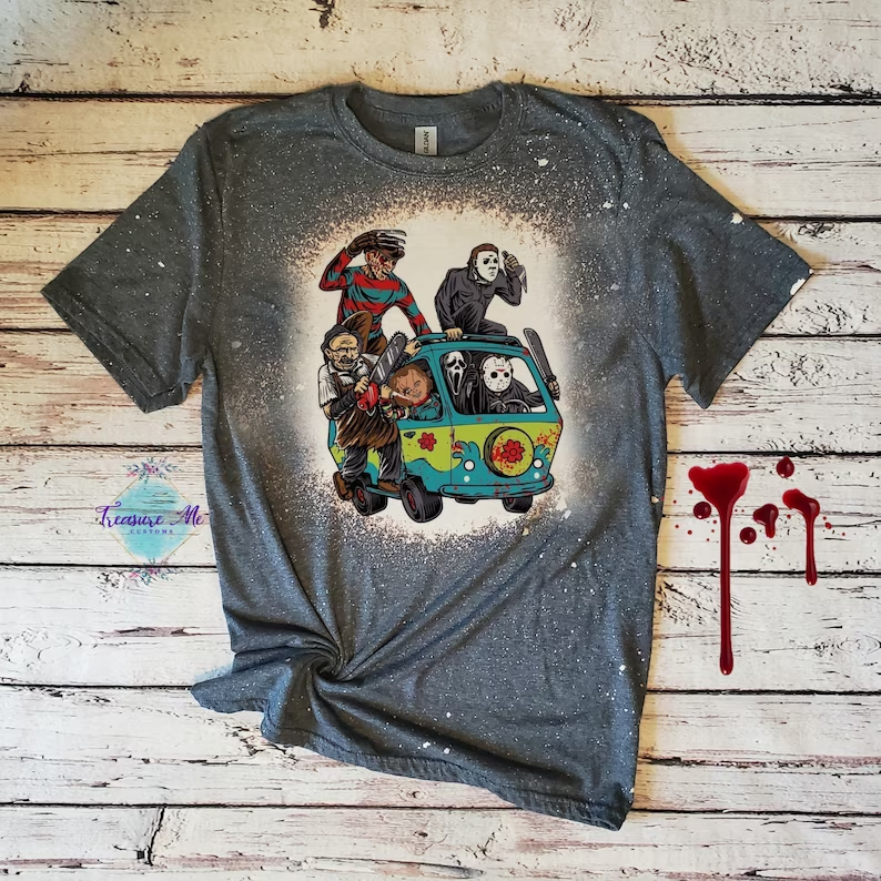 Scooby Doo Mystery Machine Horror T-Shirt