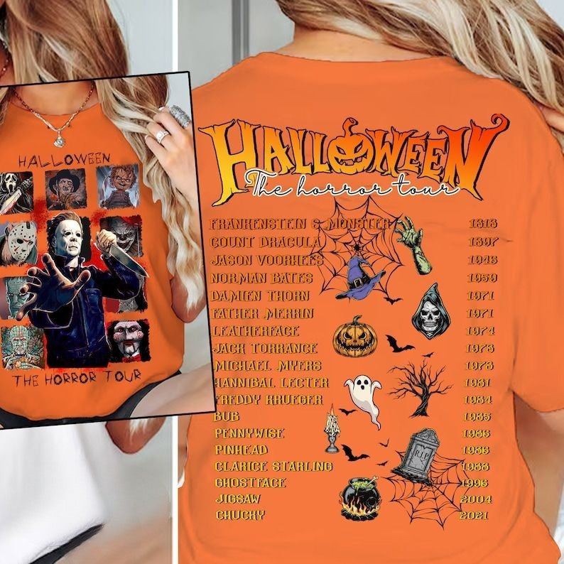 Halloween The Horror Tour 2023 T-shirt