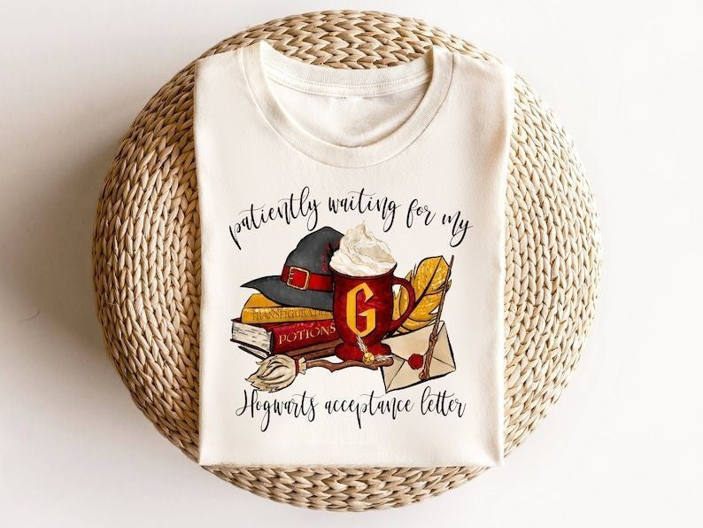 Patiently Waiting For My Hogwarts Acceptance Letter T-shirt