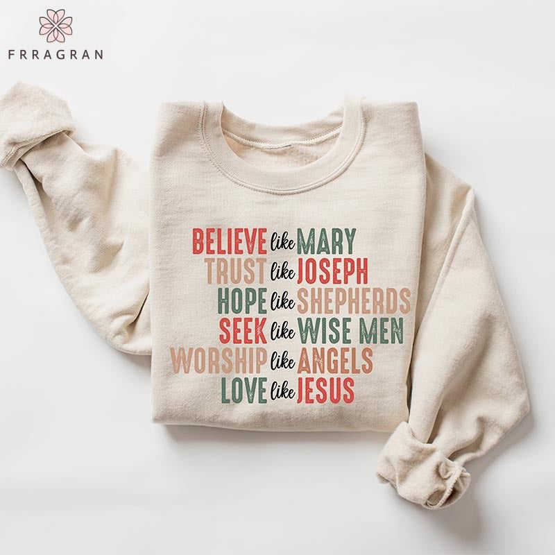 Merry Christmas Faith Sweatshirt