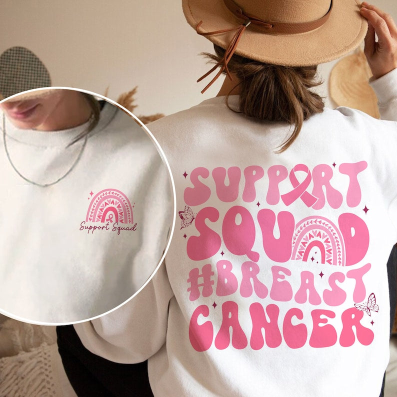 Support Squad Breast Cancer Sweatshirt
