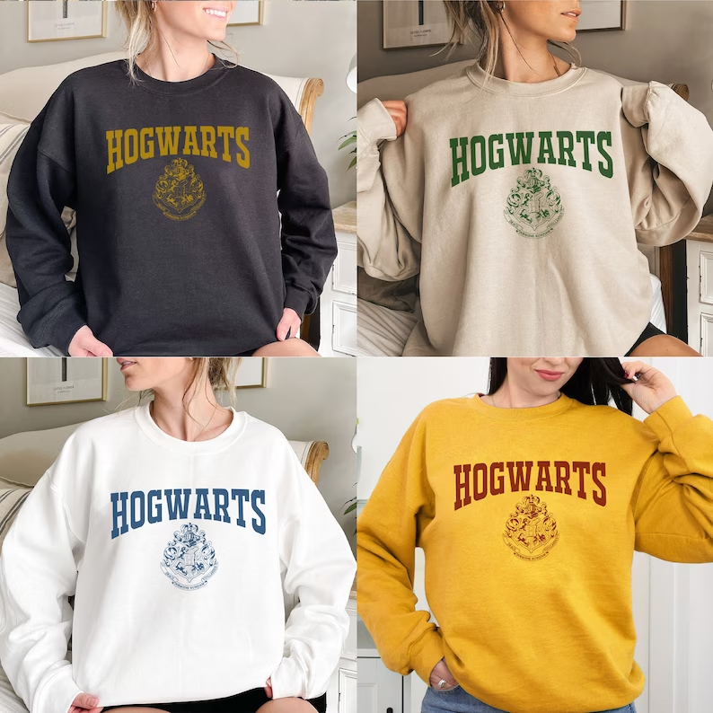 Hogwarts House Double-sided Sweatshirt