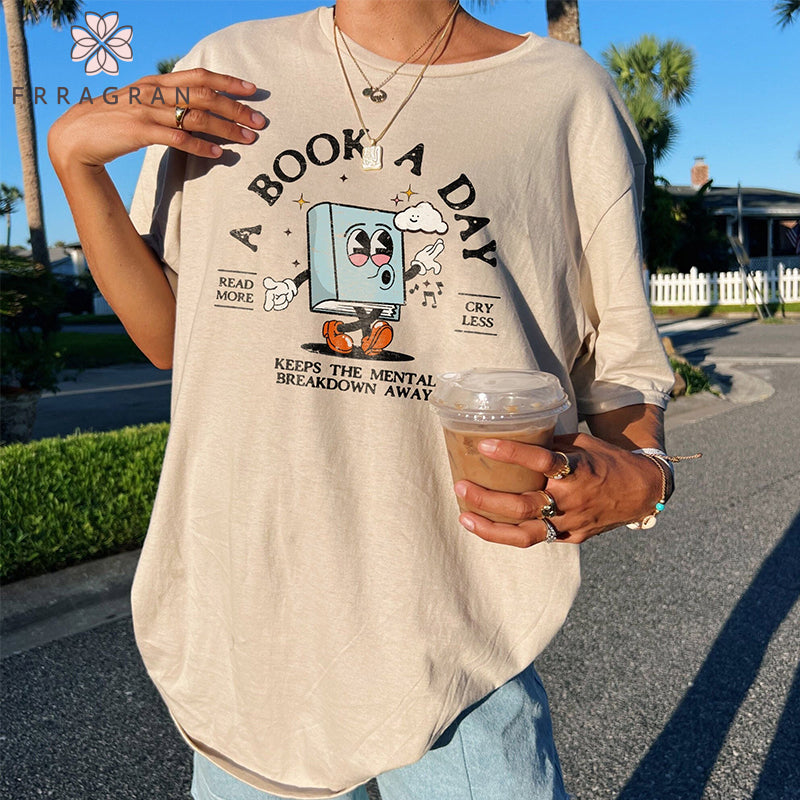 A Book A Day Retro T-shirt