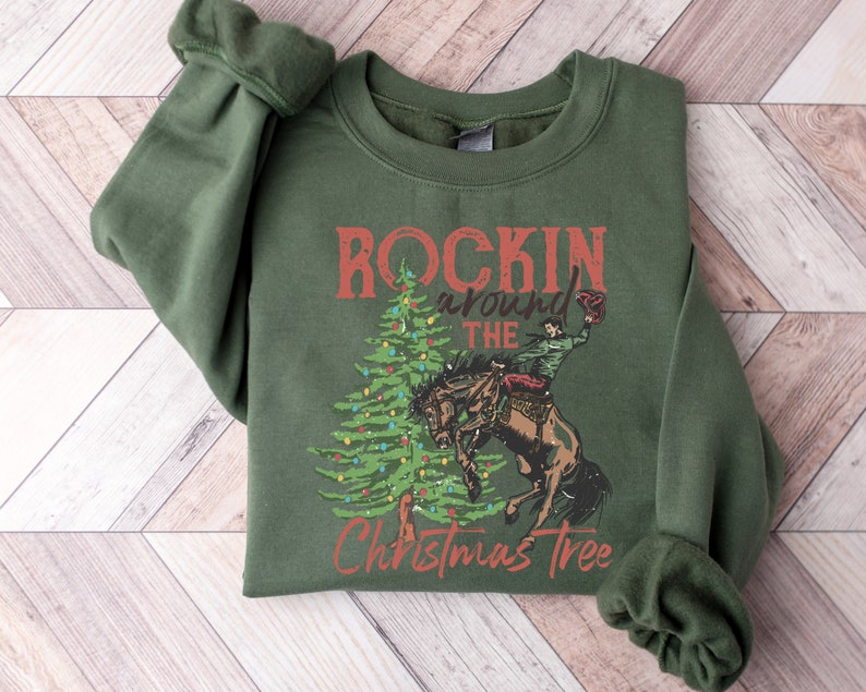 Rockin' Around The Christmas Tree Sweatshirt