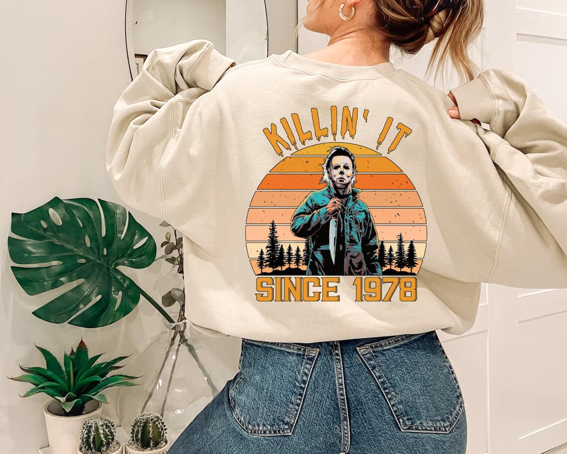 Killin It Halloween Sweatshirt