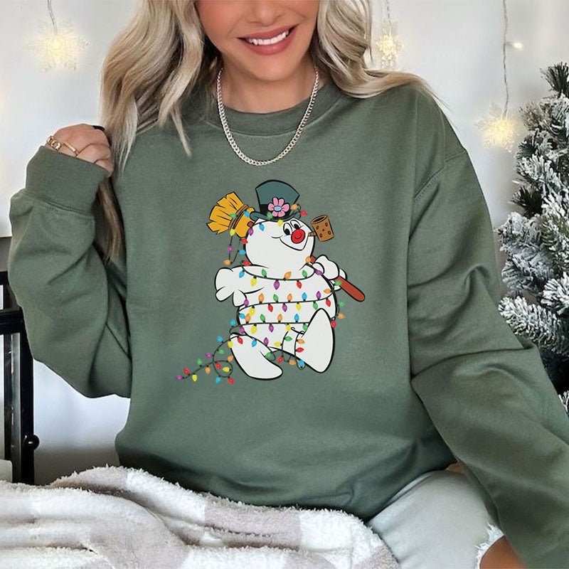 Funny Snowman Holiday Sweatshirt