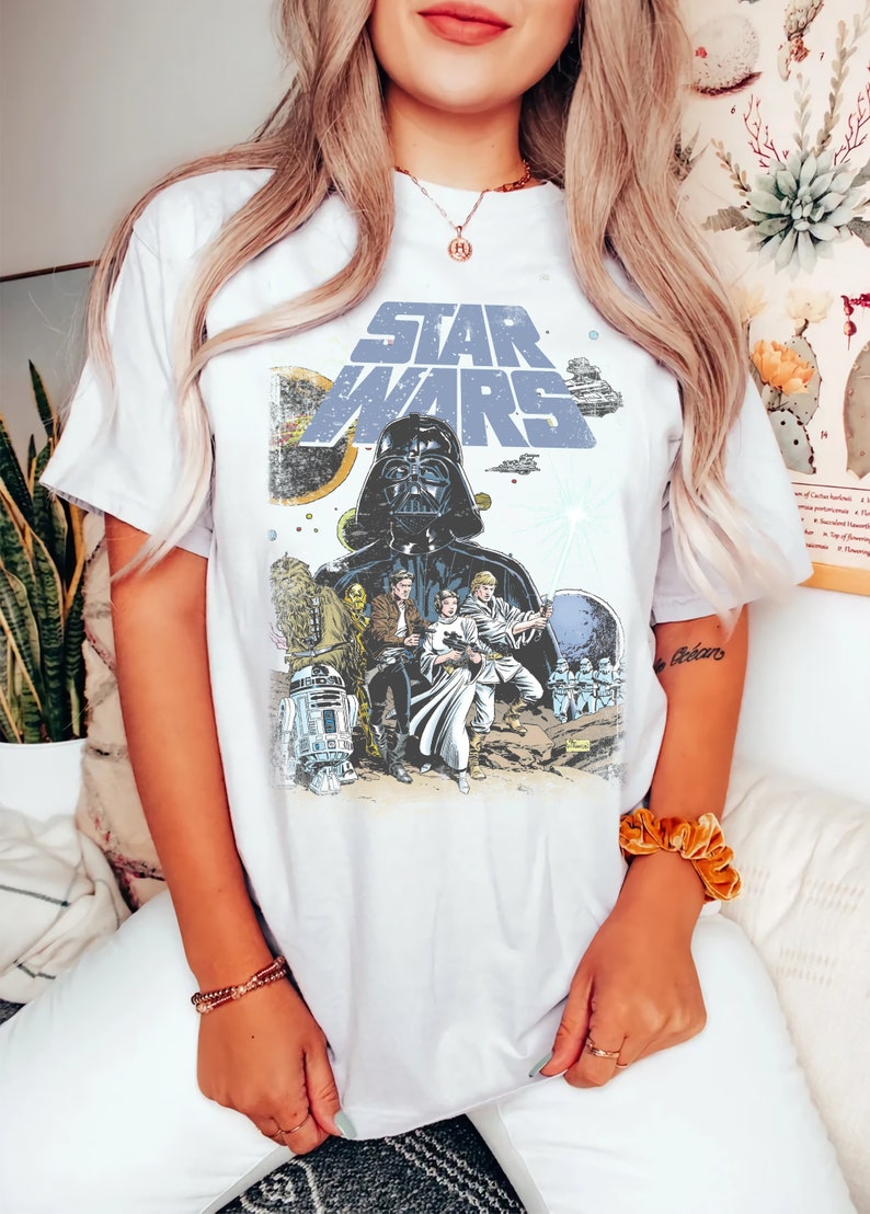 Retro Star Wars Casual T-shirt
