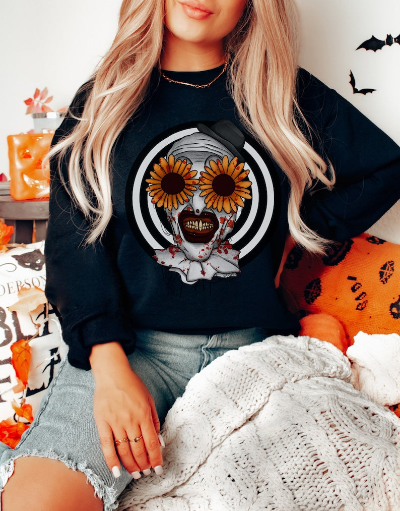 Art The Clown Crewneck Sweatshirt