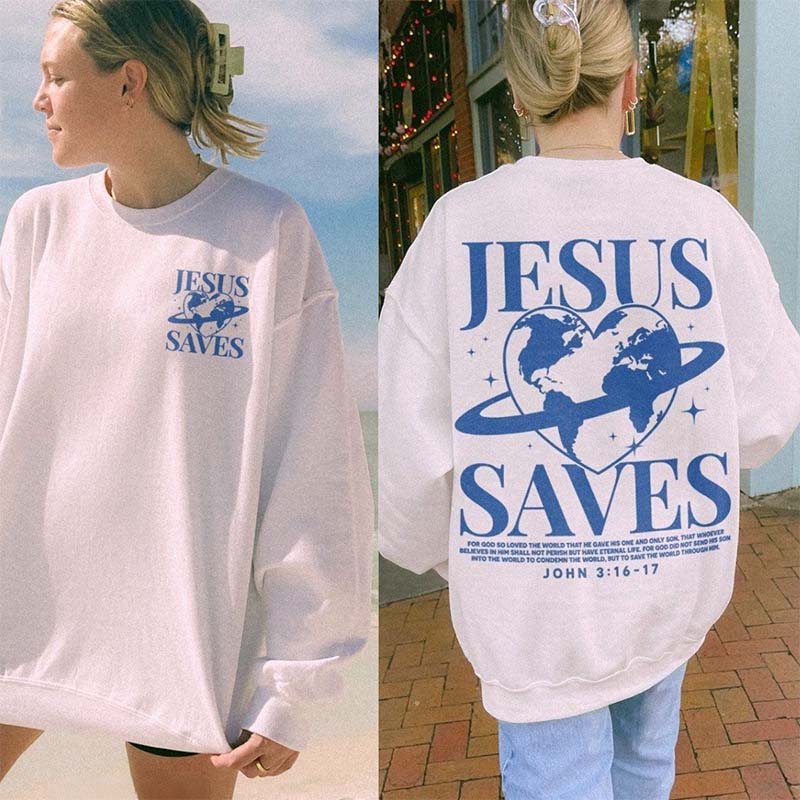 Saves Crewneck Aesthetic Streetwear Sweatshirt
