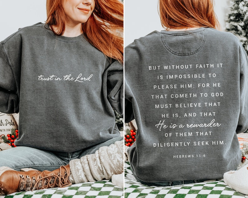 Bible Verse Sweatshirt