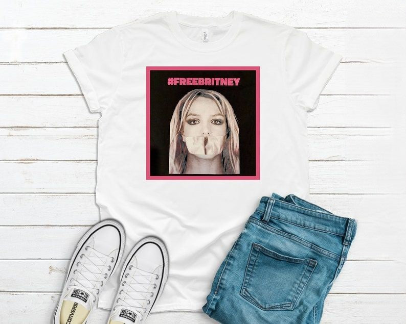 Free Britney Spears Vintage T-shirt